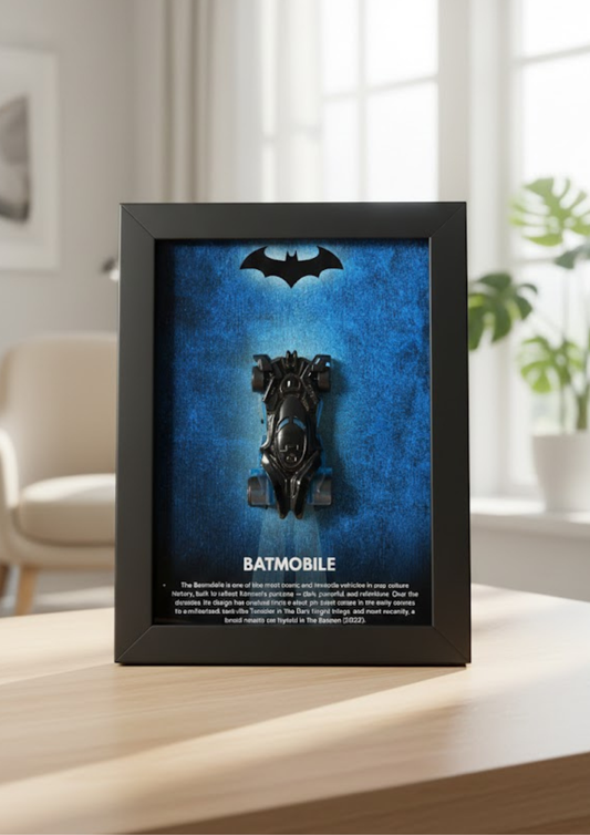 Batmobile 3D Car Frame #2