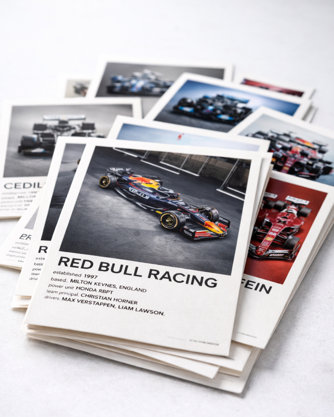 Formula 1 Polaroids Set (Pack of 11)