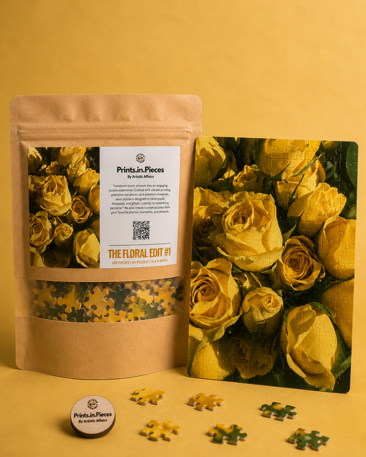 The Floral Edit #1 | 120 Piece A4 Floral Jigsaw