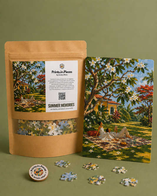 Summer Memories Puzzle #9 | 120 Piece A4 Nostalgic Jigsaw
