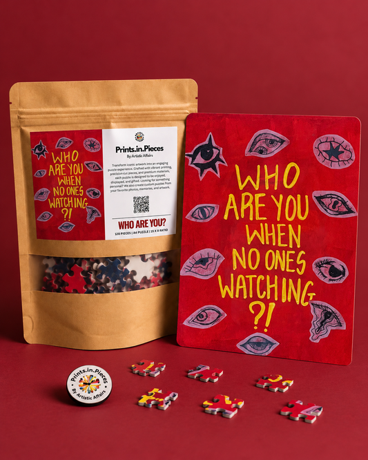 Who Are You When No One's Watching Jigsaw Puzzle