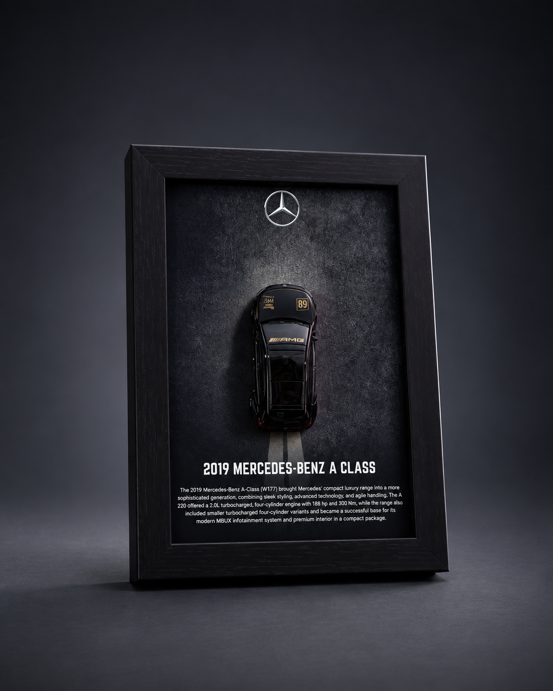 2019 Mercedes-Benz A-Class 3D Detachable Car Frame