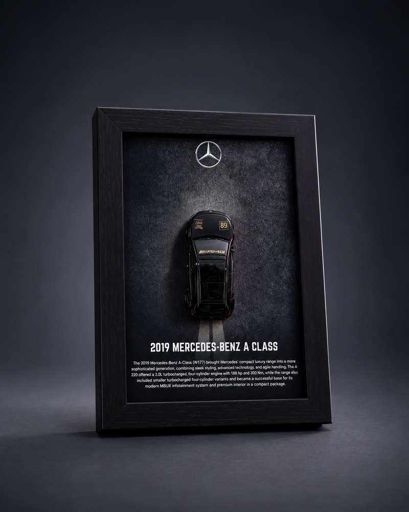 2019 Mercedes-Benz A-Class 3D Detachable Car Frame