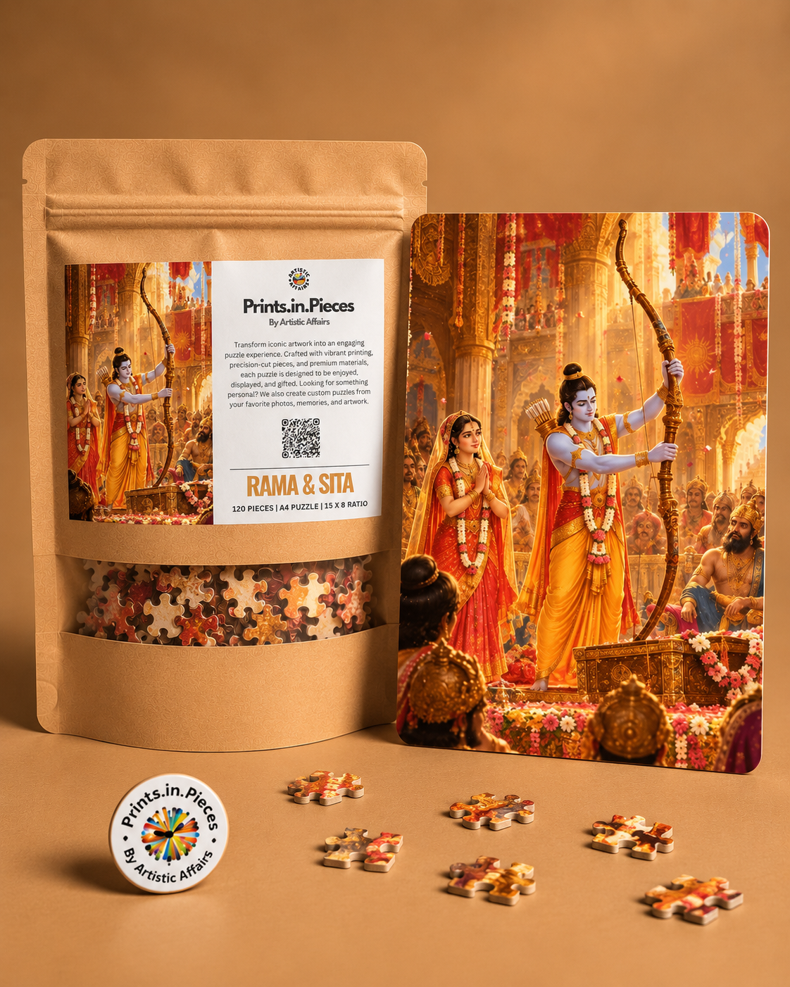 Rama & Sita Jigsaw Puzzle