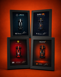 The Grid F1 Frame Combo — Red Bull, Mercedes, Ferrari &amp; McLaren
