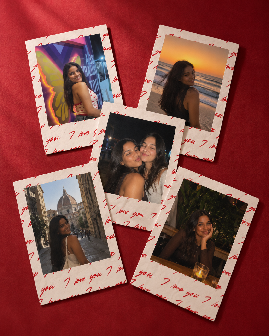 Customised Polaroids – Set of 5