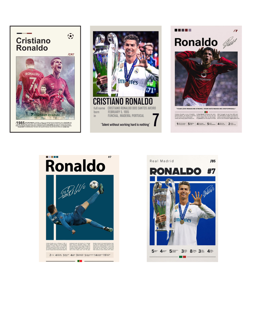 Cristiano Ronaldo Legacy Polaroid Collection
