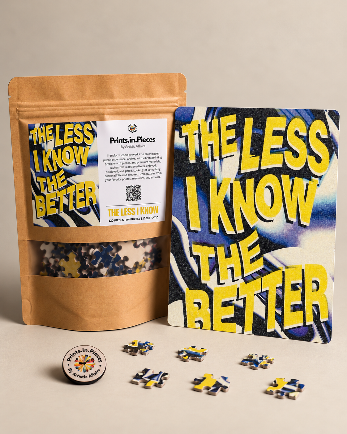 The Less I Know The Better Jigsaw Puzzle
