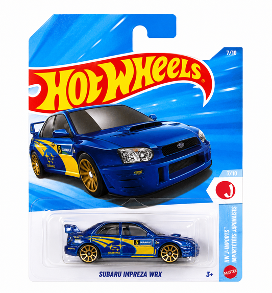 Hot Wheels Subaru Impreza WRX 1:64 Die-Cast Car