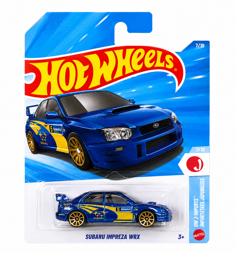 Hot Wheels Subaru Impreza WRX 1:64 Die-Cast Car