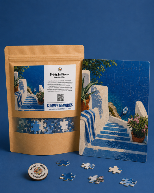 Summer Memories Puzzle #14 | 120 Piece A4 Nostalgic Jigsaw