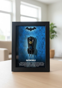 Batmobile 3D Car Frame #3 | Artistic Affairs