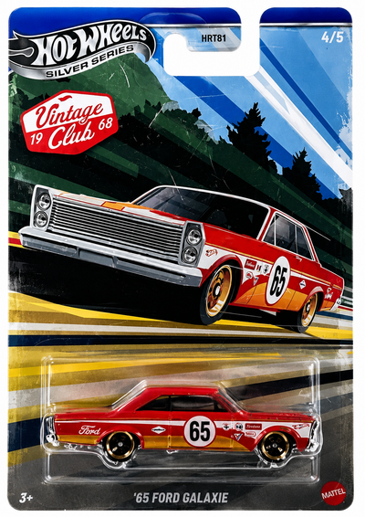 HOT WHEELS 1965 FORD GALAXIE VINTAGE CLUB SILVER SERIES 2026