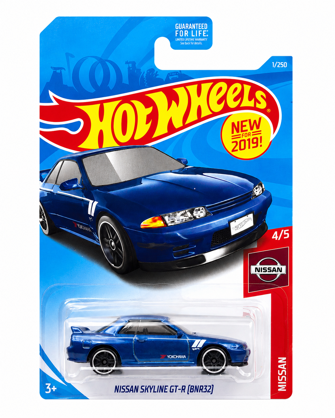 Hot Wheels Nissan Skyline GT-R (BNR34) 1:64 Die-Cast Car