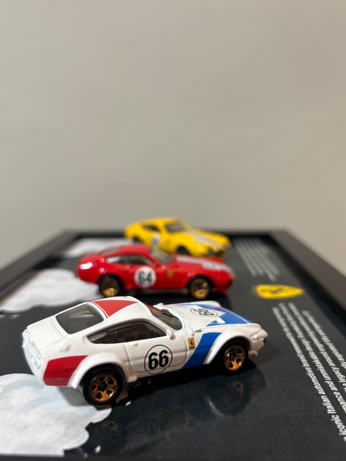 Ferrari Racing Triple Drive 3D Car Frame