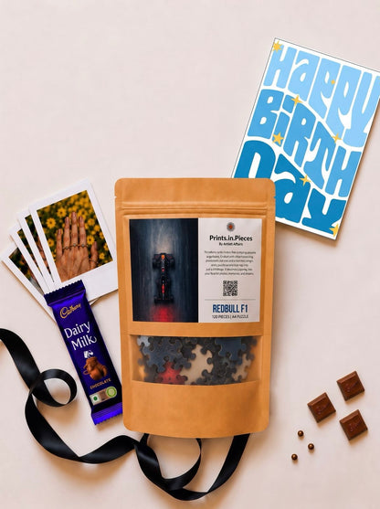 F1 Racing Birthday Puzzle Gift Hamper