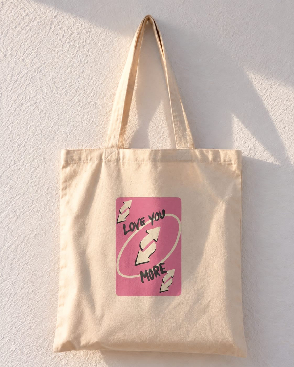 Love You More Hearts Romance Romantic Tote Bag