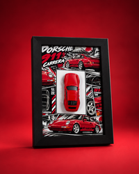 Porsche 911 Carrera '96 3D Car Frame(Manga Edition)
