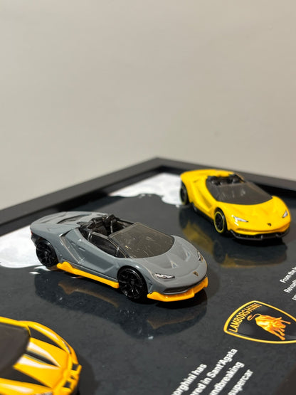 Lamborghini Triple Drive 3D Car Frame