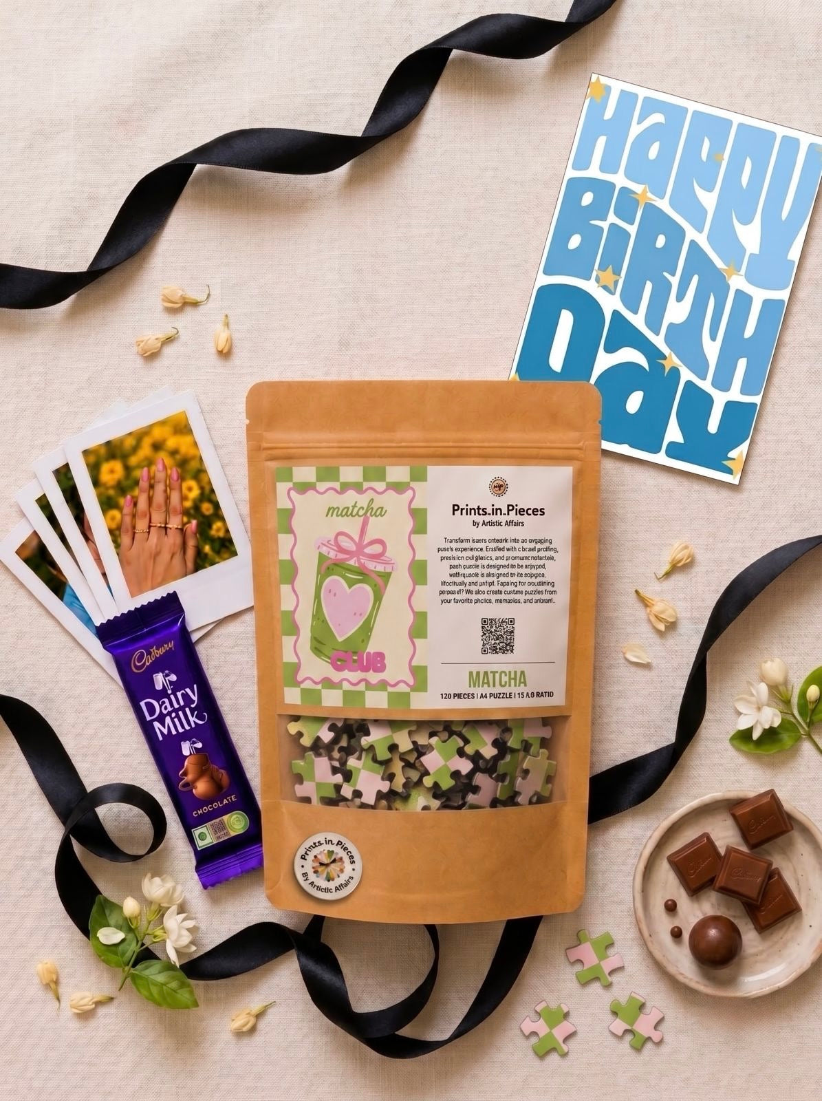 Matcha Club Birthday Puzzle Hamper