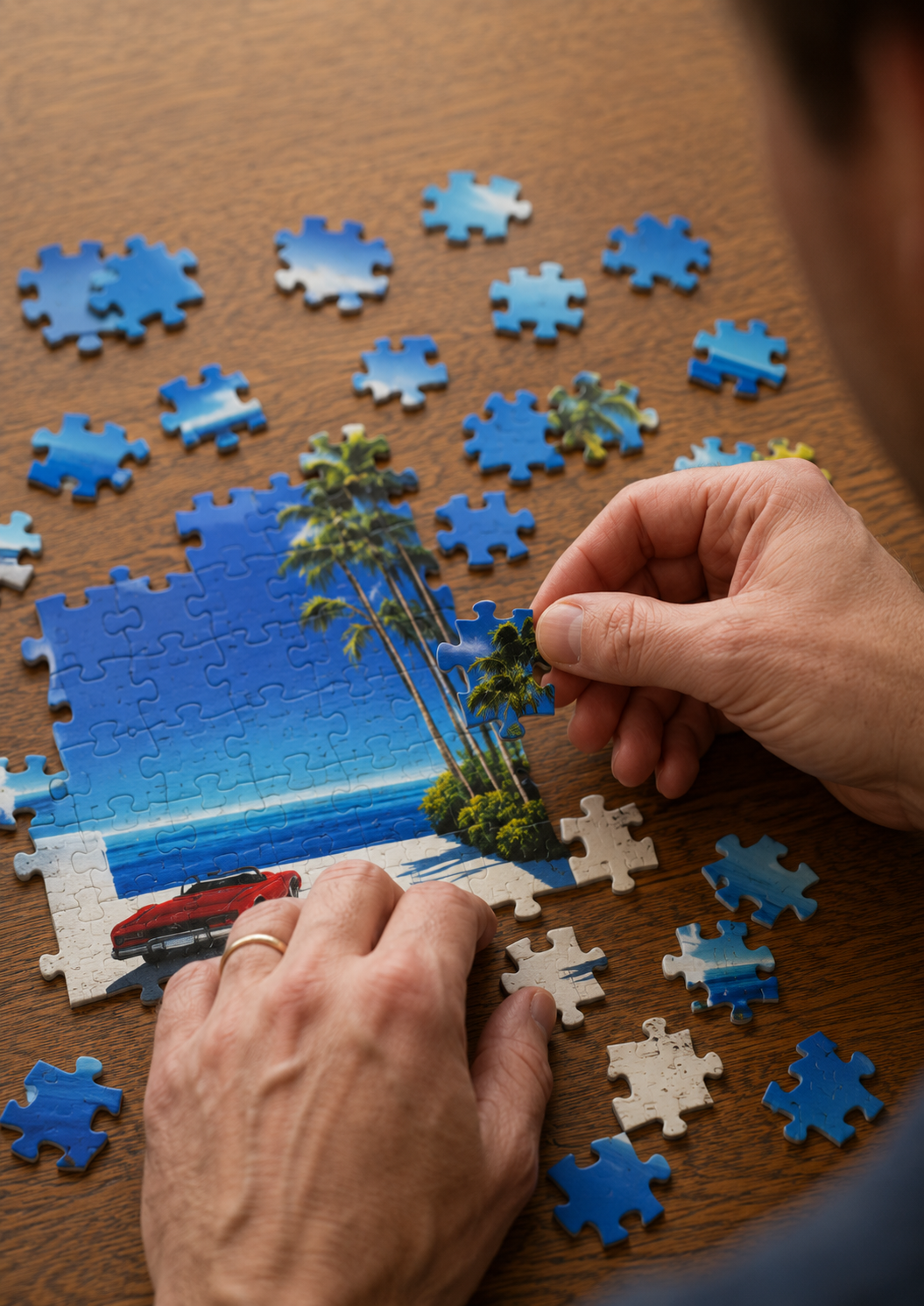 Pacific Dreams Puzzle — 120 Piece A4 Coastal Beach Jigsaw