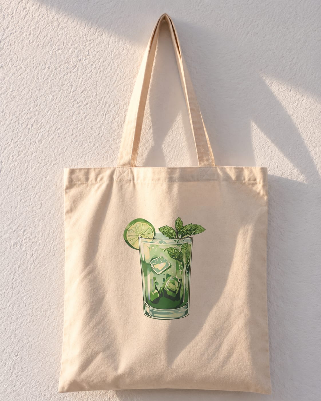 Mojito Mint Cocktail Tote Bag
