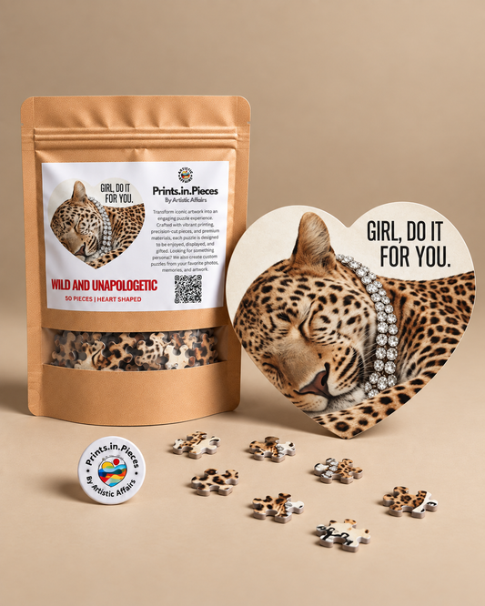 Wild and Unapologetic Heart-Shaped Puzzle