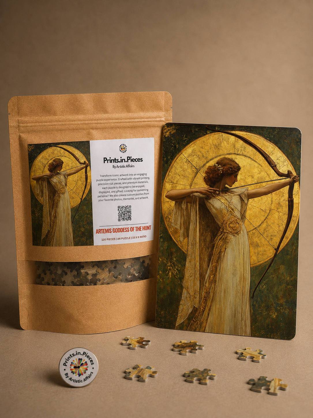 Artemis Goddess of the Hunt Puzzle