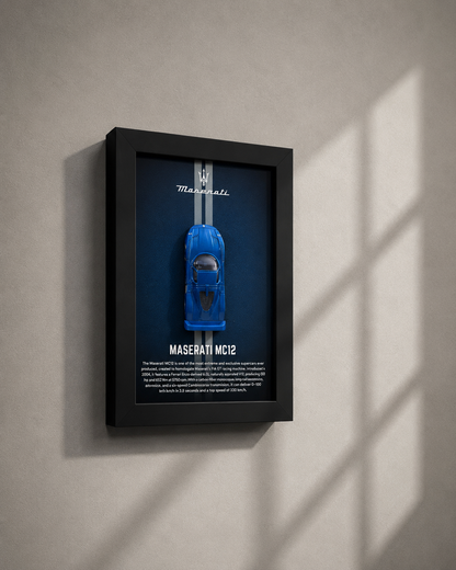 Maserati MC12 3D Detachable Car Frame