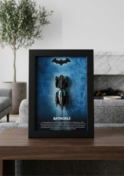 Batmobile 3D Car Frame #4 | Artistic Affairs