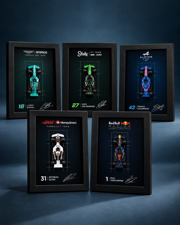 5-Piece 3D Detachable F1 Car Frame Combo #1