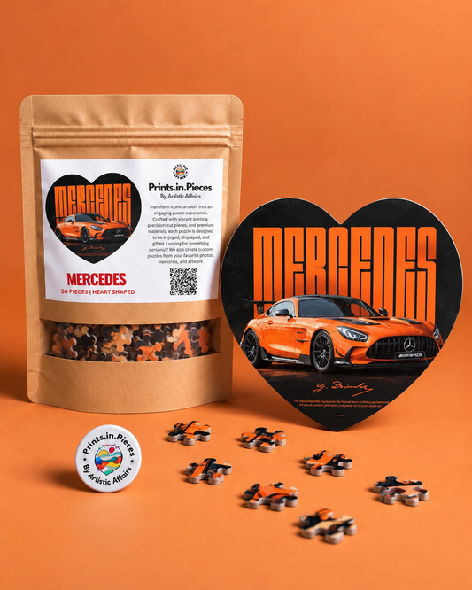 Mercedes Heart-Shaped Puzzle