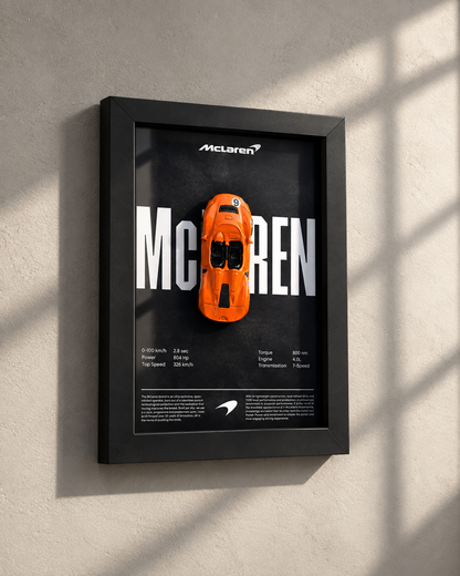 McLaren 3D Car Frame