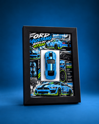 2020 Ford Mustang Shelby GT500 Manga 3D Car Frame(Manga Edition)