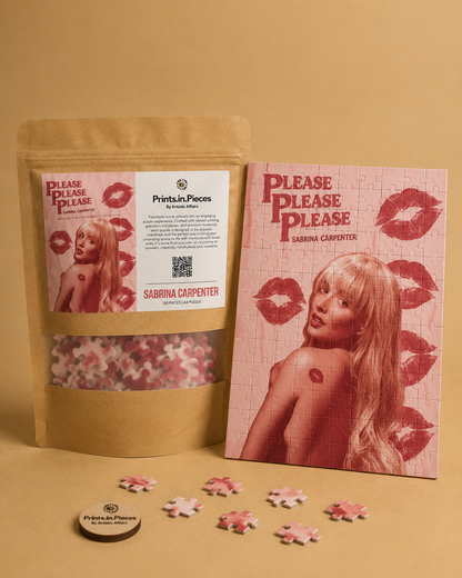 Sabrina Carpenter "Please Please Please" Puzzle — 120 Piece A4 Jigsaw