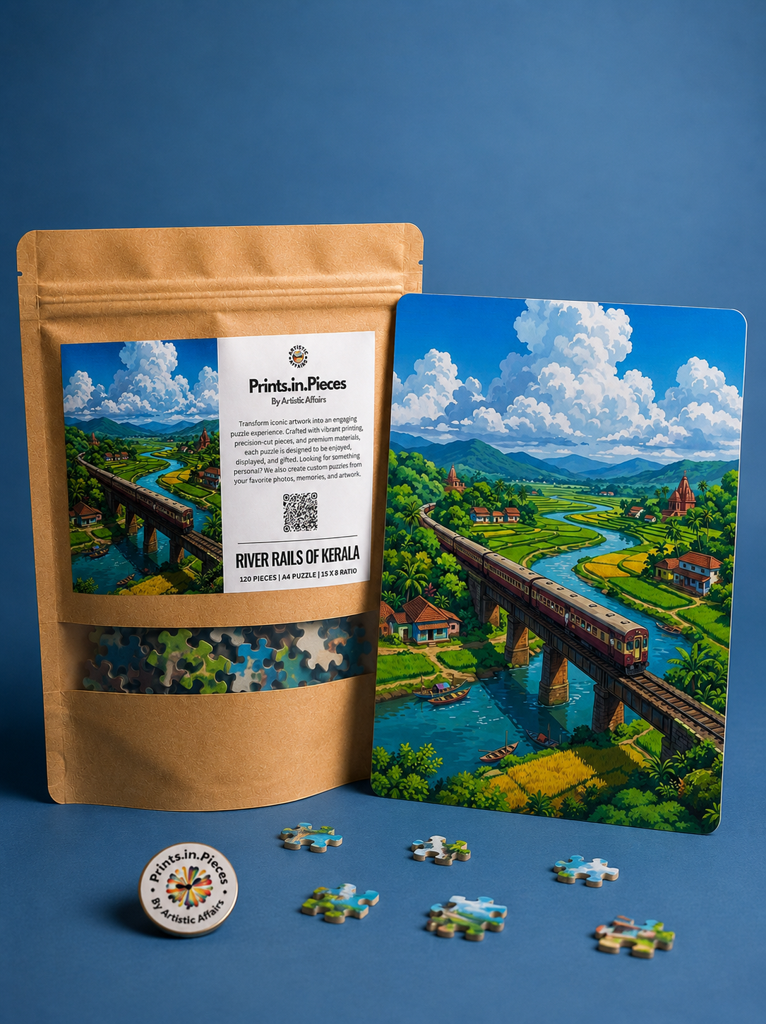 River Rails of Kerala Puzzle