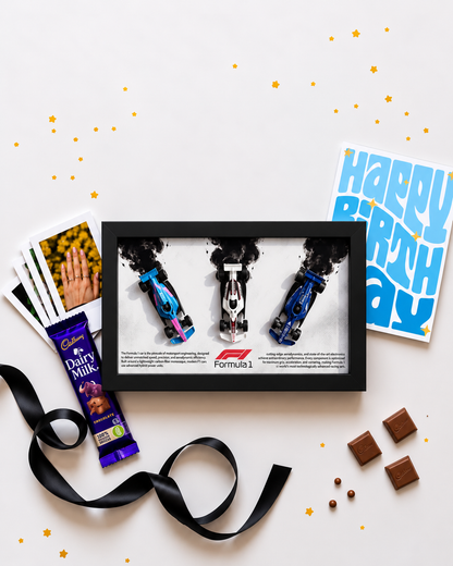 Formula 1 Triple Drive Birthday Frame Hamper