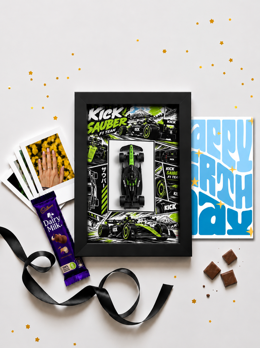 Kick Sauber F1 Birthday Frame Hamper