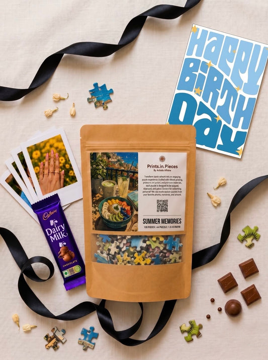 Coastal Café Birthday Puzzle Hamper