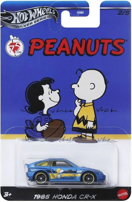 Hot Wheels Peanuts 1985 Honda CR-X - HW Entertainment Peanuts - 1:64 Diecast Model India - Artistic Affairs