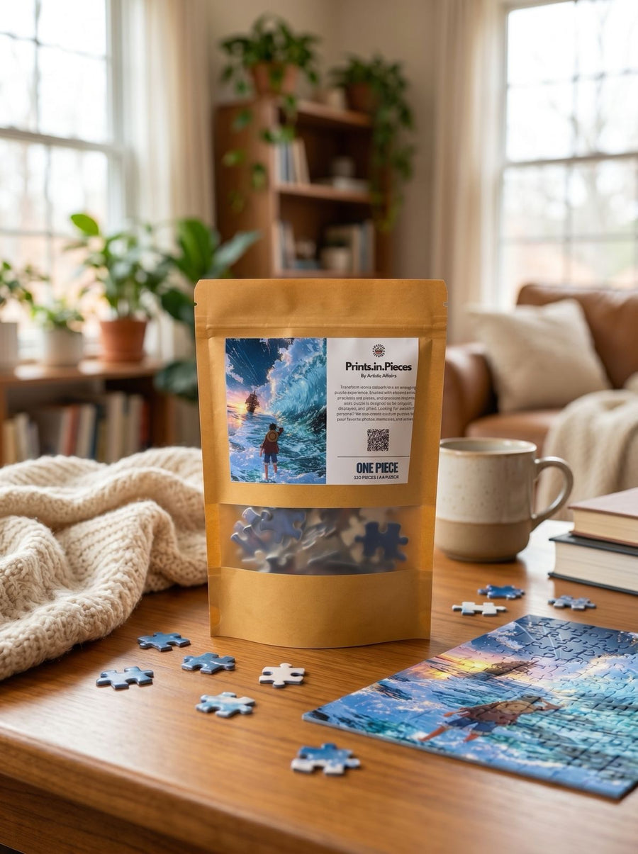 One Piece Puzzle — 120 Piece A4 Anime Jigsaw