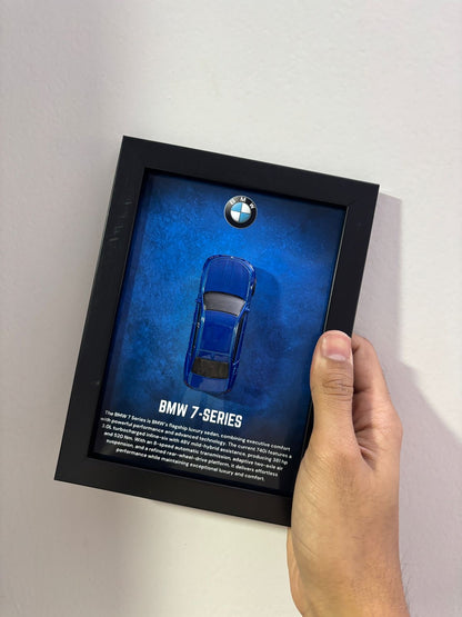 BMW 7-Series 3D Detachable Car Frame