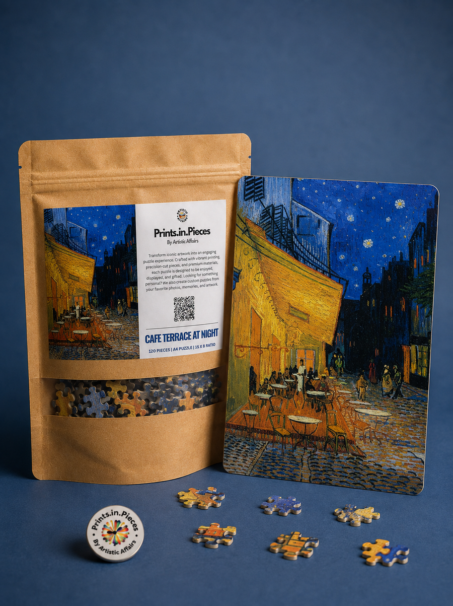 Cafe Terrace at Night Puzzle