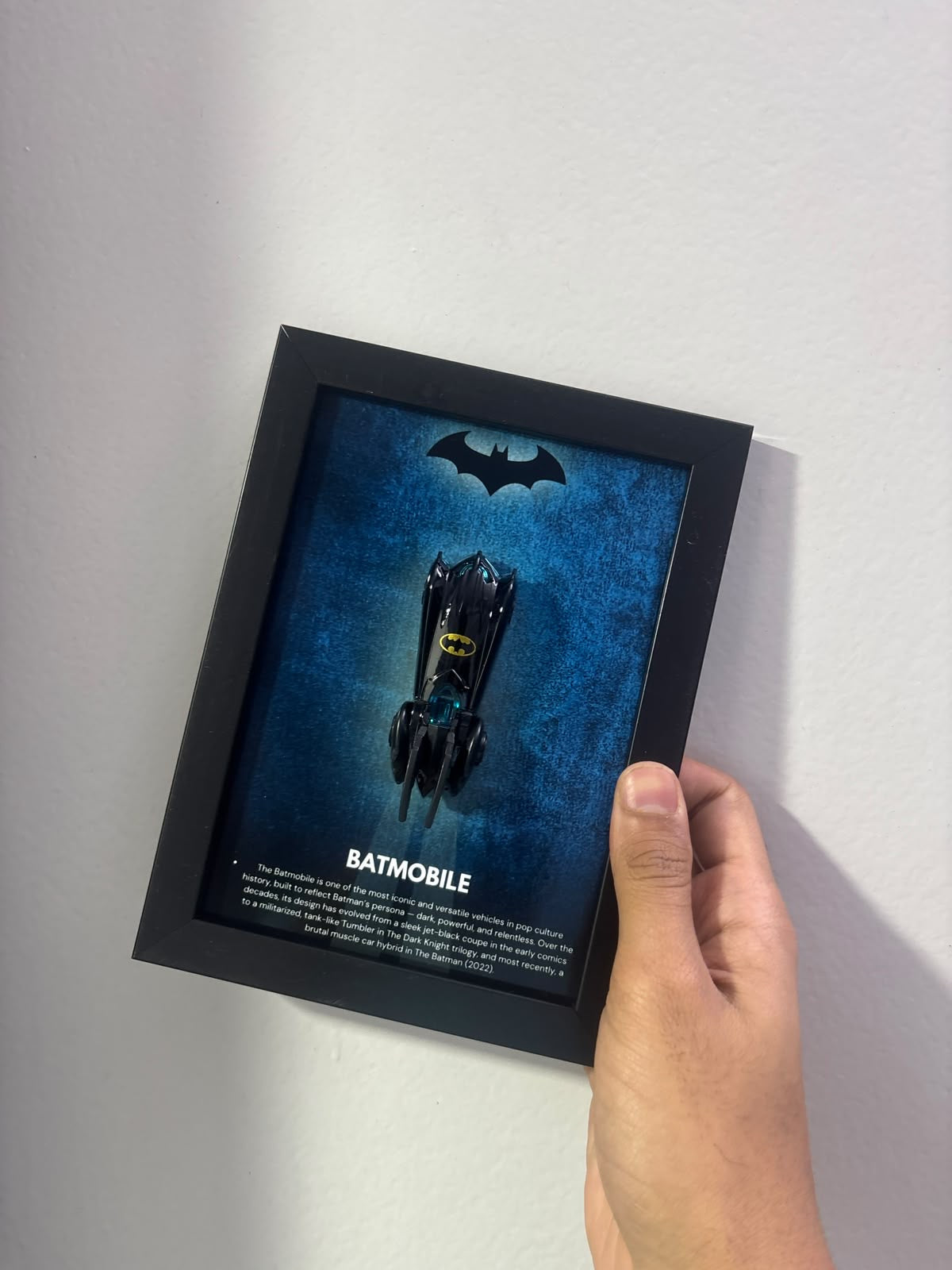 Batmobile 3D Car Frame #3