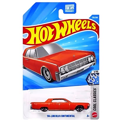 Hot Wheels Lincoln Continental 64 - HW H Case 2026 - 1:64 Diecast Model India - Artistic Affairs