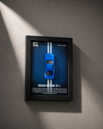 Nissan Skyline GT-R 3D Detachable Car Frame