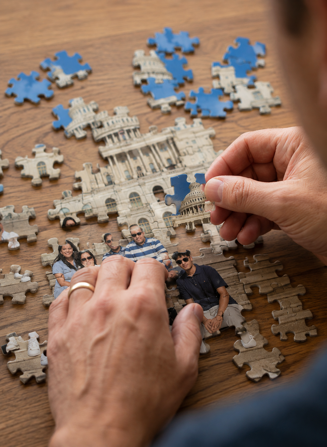 Customised Photo Puzzle | 120 Piece A4 Personalised Jigsaw