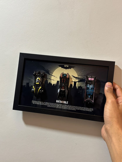 Batmobile Triple Drive 3D Car Frame
