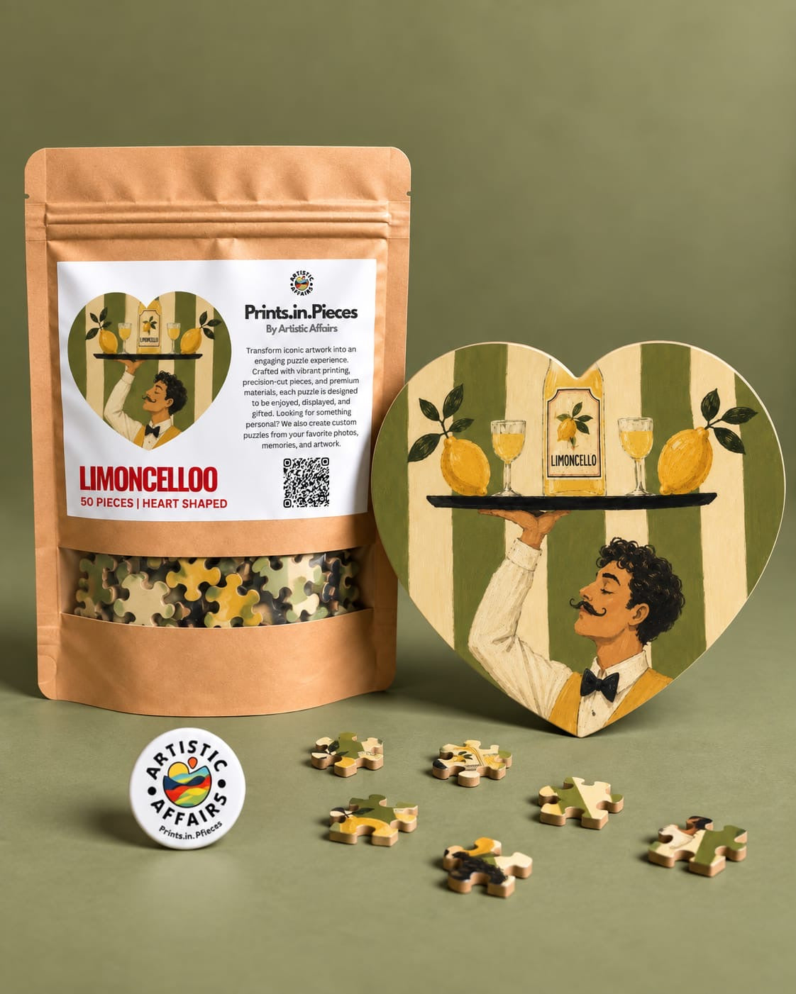 Limoncelloo Heart-Shaped Puzzle