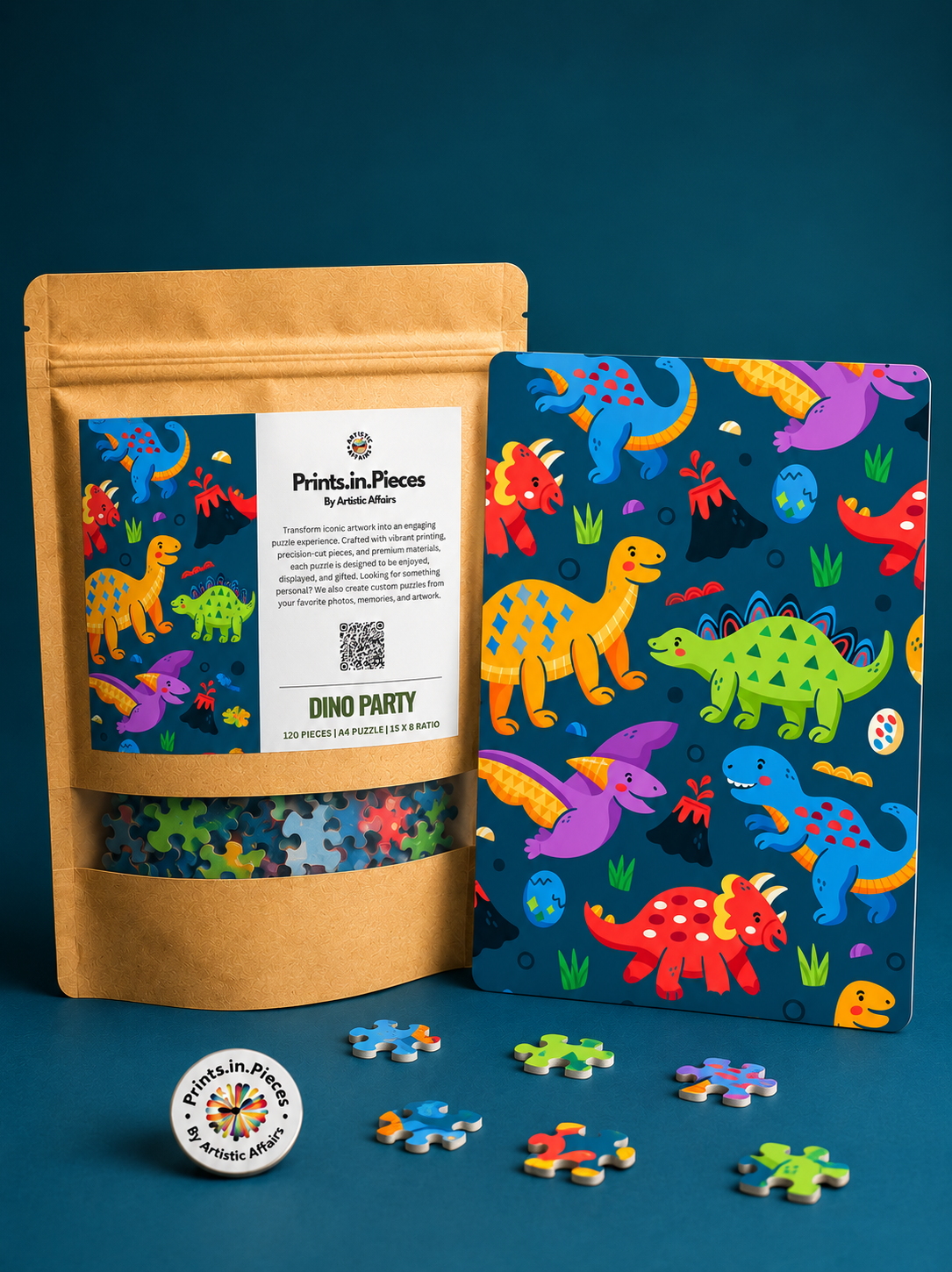 Dino Party Pattern Puzzle